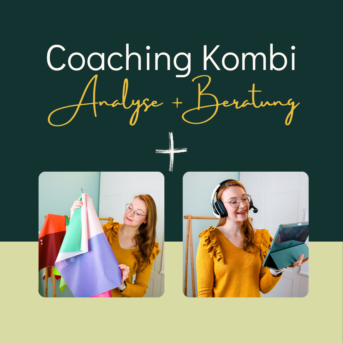 Coaching Kombi - Farbtypanalyse & Coaching Call