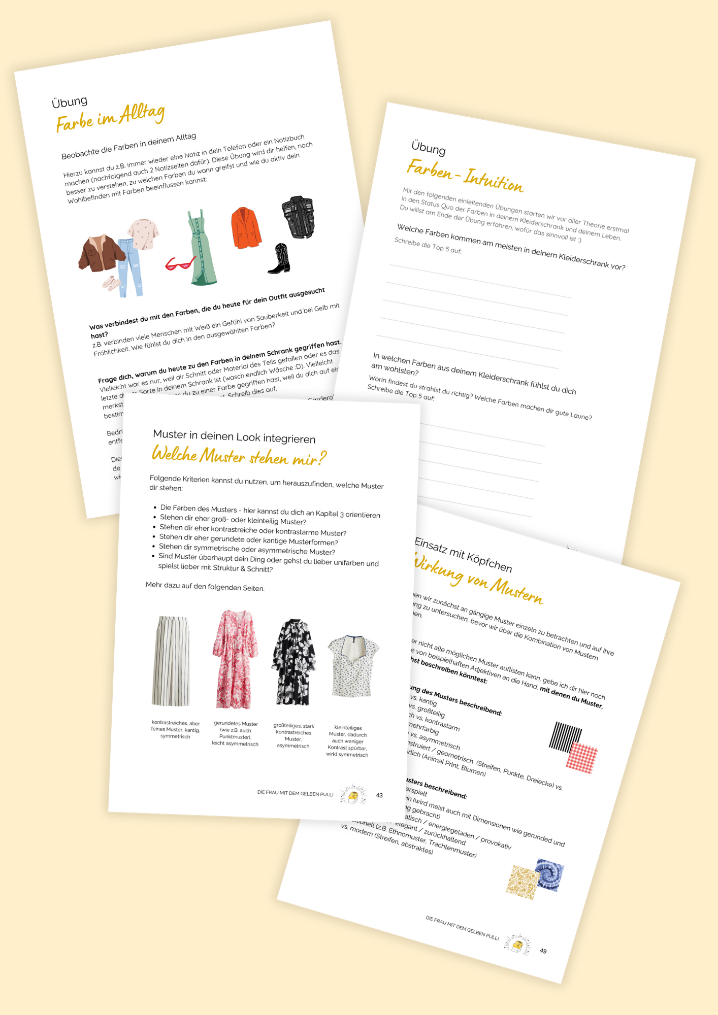 Farben & Muster - Personal Stylist Workbook